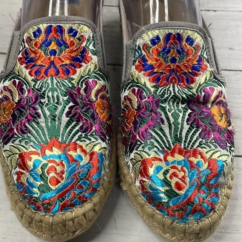Fabiolas Embroidered Espadrilles Made in Spain
